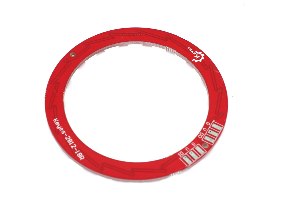 LED-ring med 18 x 5050 RGB LED'er WS2812 med integrerede drivere