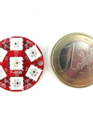 LED Jewel 7 x 5050 RGB LED'er WS2812 med integrerede drivere