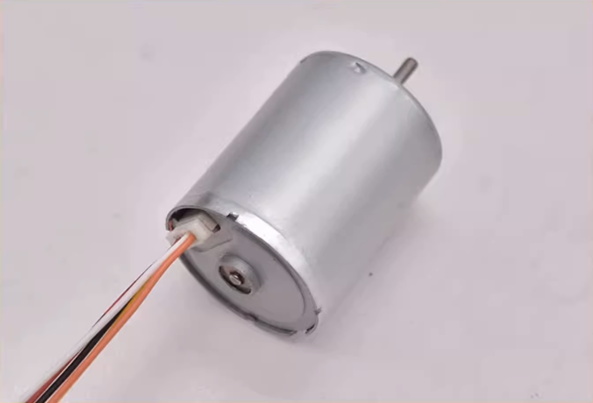 Albistech BL2430 12V enkeltsteg BLDC-motor, diameter 2x9mm