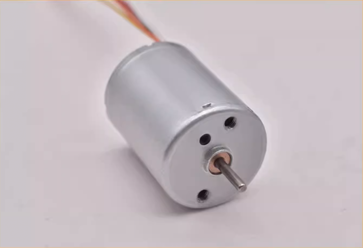 Albistech BL2430 12V enkeltsteg BLDC-motor, diameter 2x9mm