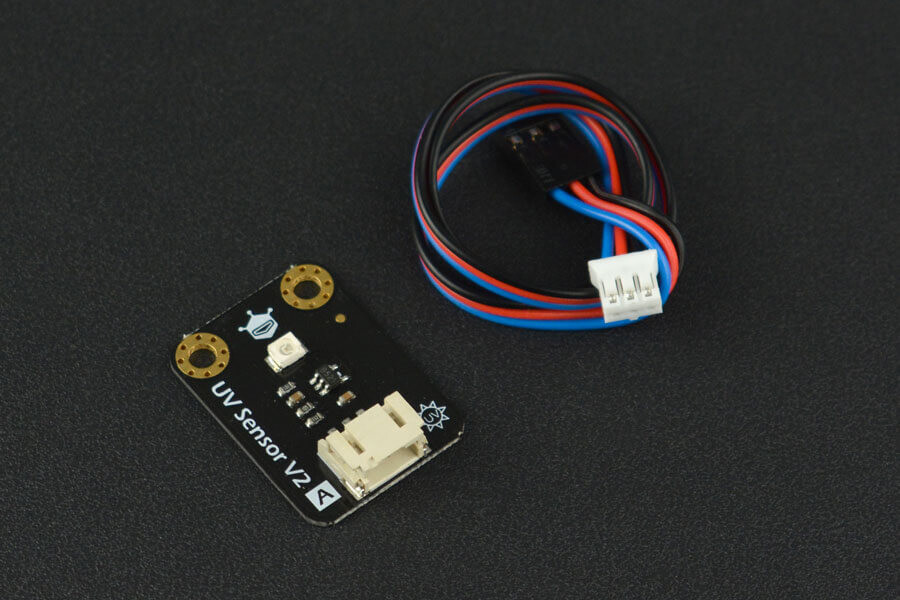DFRobot Gravity Analog UV Sensor V2 (GUVA-S12SD) til Arduino