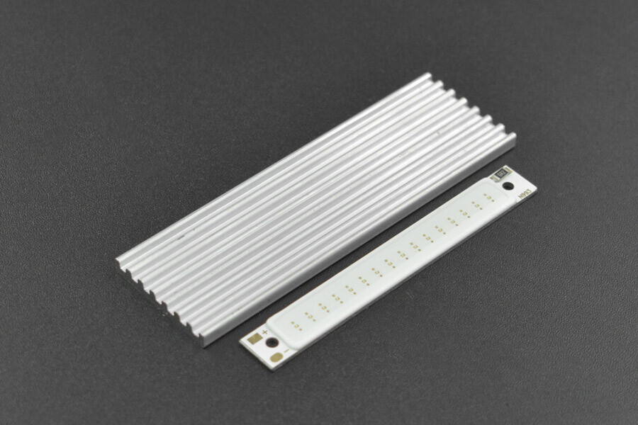 DFRobot 5V COB LED Strip Light, grøn, 520nm, lysstyrke 300LM