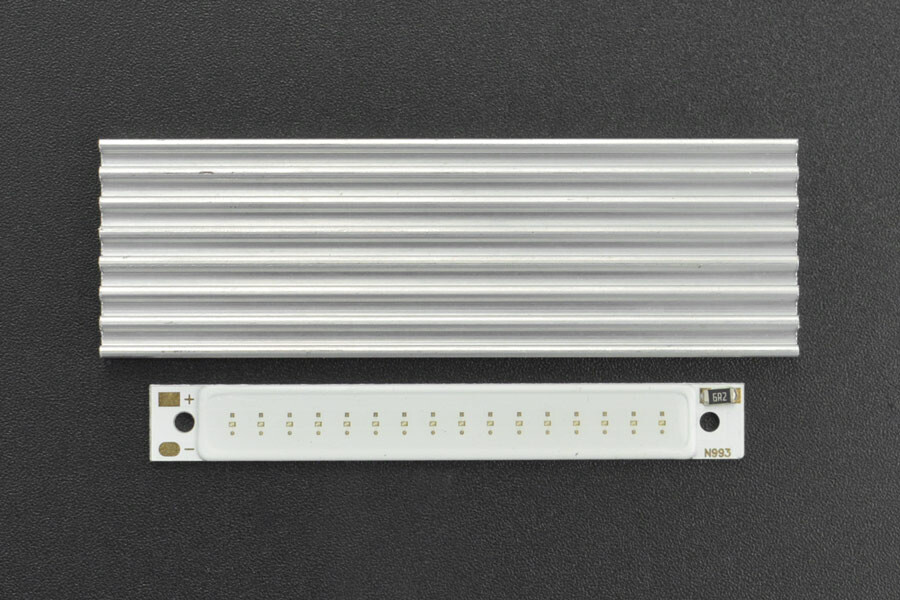 DFRobot 5V COB LED Strip Light, grøn, 520nm, lysstyrke 300LM