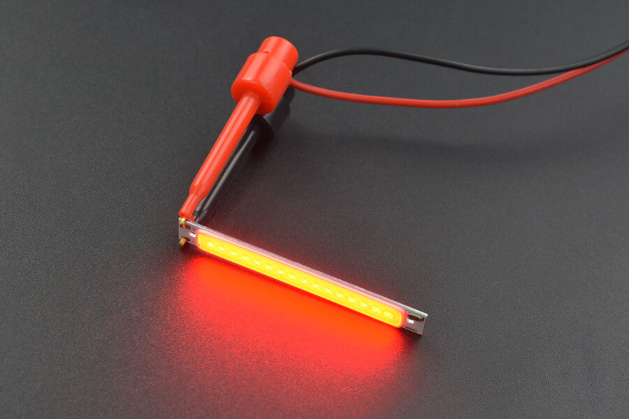 DFRobot 5V COB LED Strip Light Red 620nm Lysstyrke 300LM