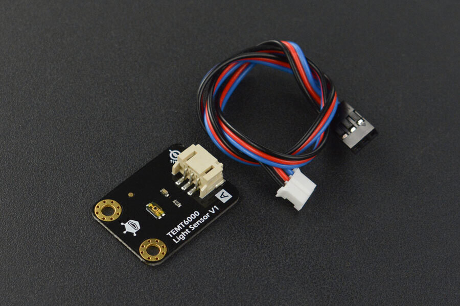 DFRobot Gravity Analog Ambient Light Sensor TEMT6000 (1~1000 Lux) til Arduino