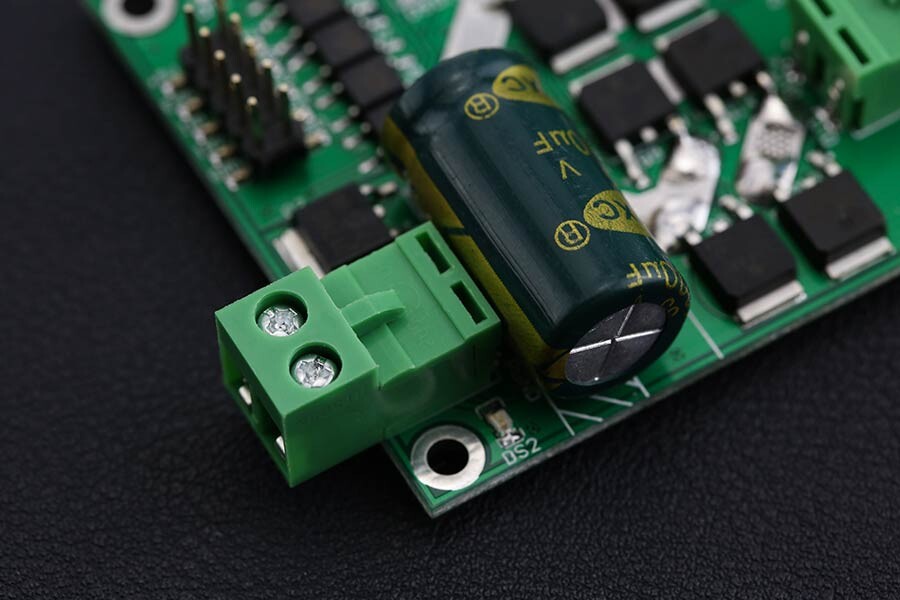 DFRobot 2x7A DC Motor Driver for Arduino, 7-24VDC input, PWM kontrol