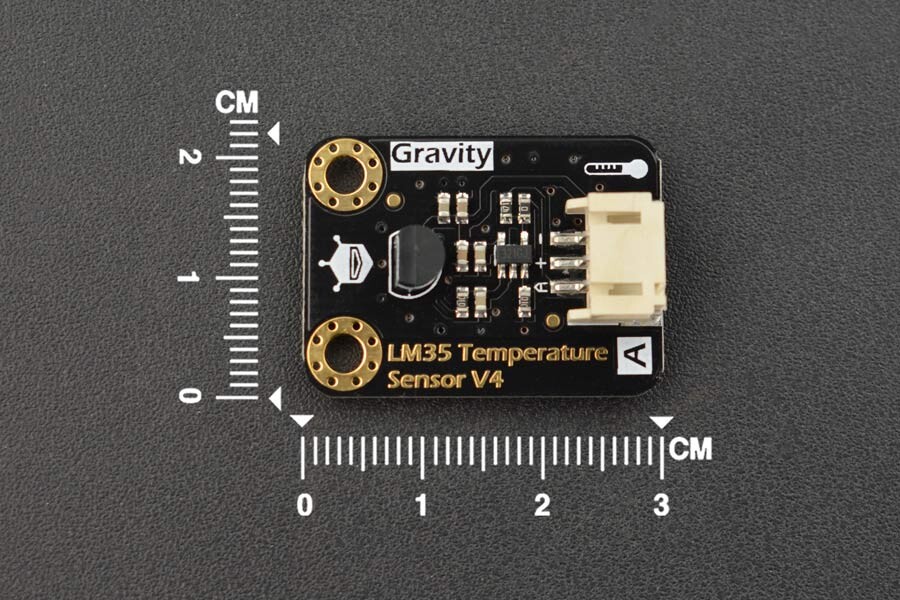 DFRobot Gravity Analog LM35 Temperaturfølende sensor til Arduino