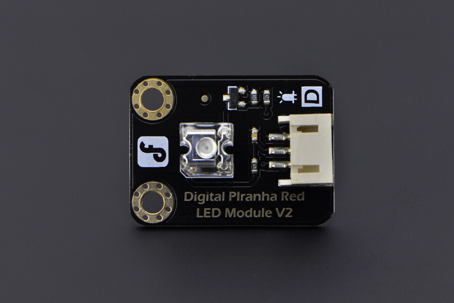 DFRobot Gravity Digital Piranha LED Modul Rød for Arduino