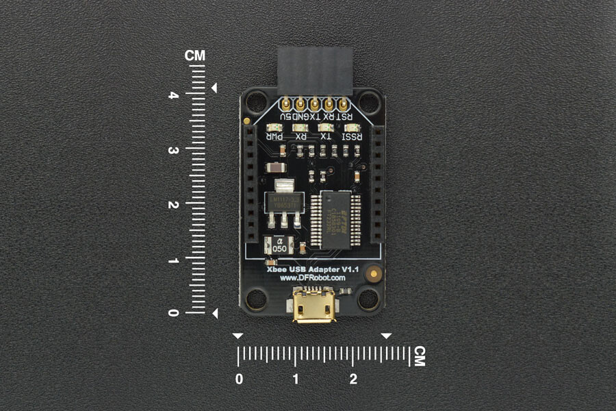 DFRobot Xbee USB Adapter (FTDI Ready) til XBee Modul - Micro-USB