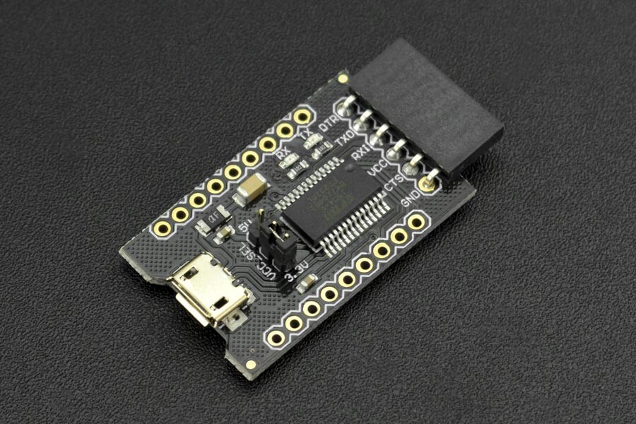 DFRobot Fermion FTDI FT232RL Basic Breakout 3.3V/5V til Arduino
