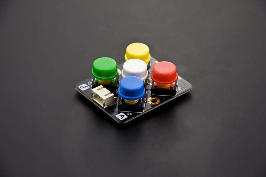 DFRobot Gravity Analog ADKeyboard Modul V2 til Arduino