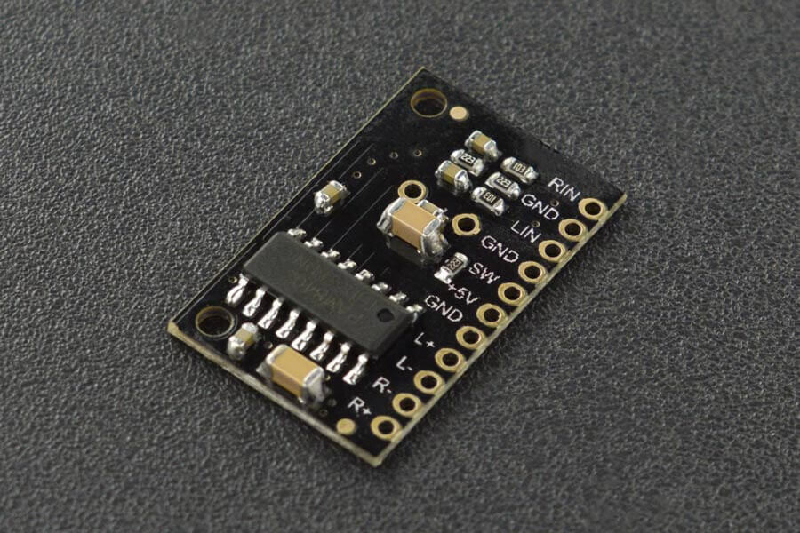 DFRobot 3W Mini Audio Stereo Forstærker (W2) 2mm Pin Pitch