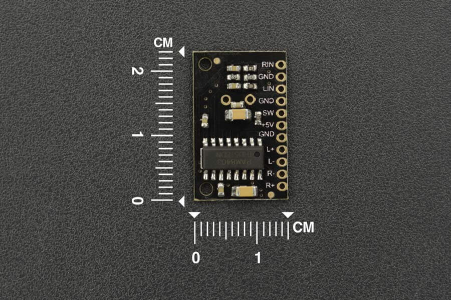 DFRobot 3W Mini Audio Stereo Forstærker (W2) 2mm Pin Pitch