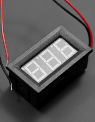DFRobot LED Voltmeter (Blå) Måler 3-30 VDC