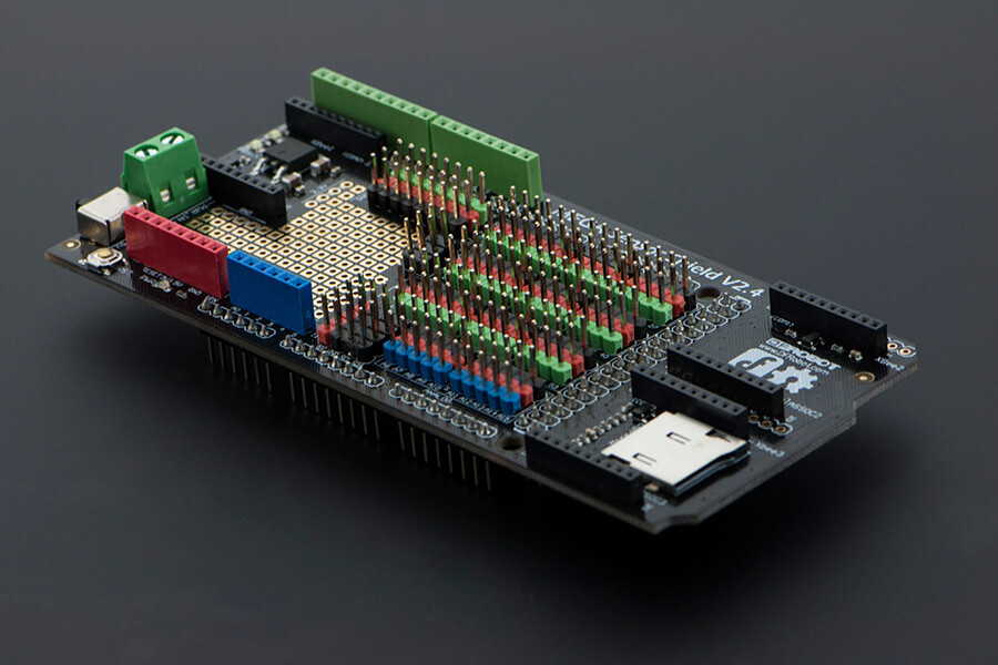 DFRobot Gravity IO Sensor Shield til Arduino Mega Due