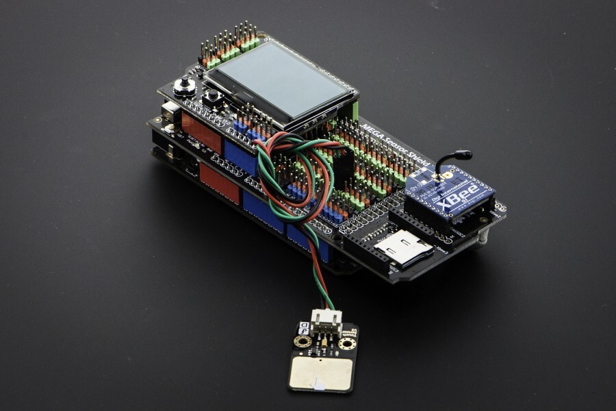 DFRobot Gravity IO Sensor Shield til Arduino Mega Due
