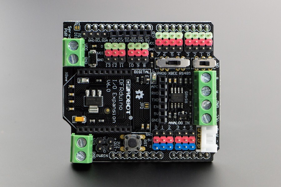 DFRobot Gravity RS485 IO-udvidelsesplade til Arduino