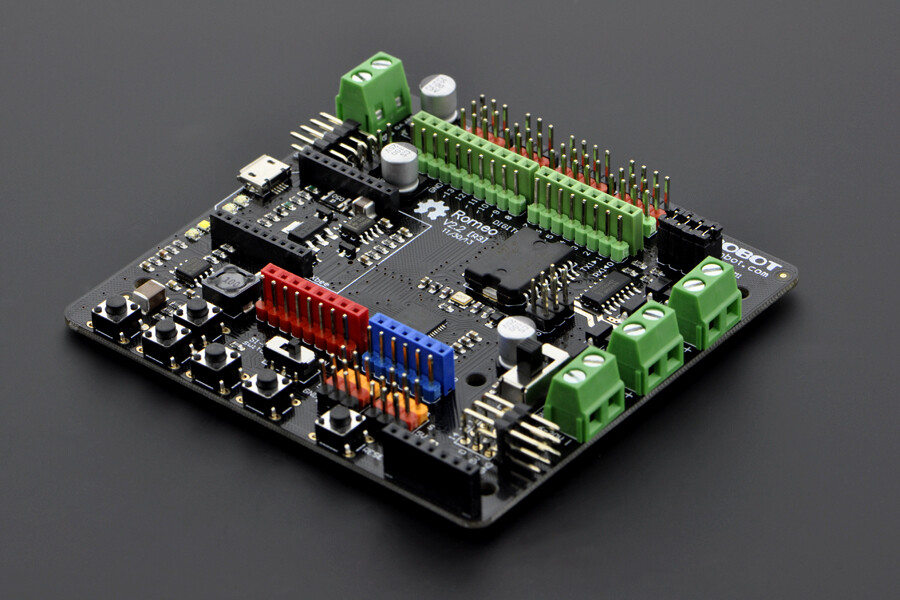 DFRobot Romeo V2 Kompatibel med Arduino Leonardo med motorstyring