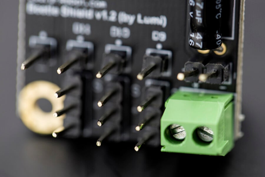 DFRobot Gravity Beetle Shield til Beetle Controller