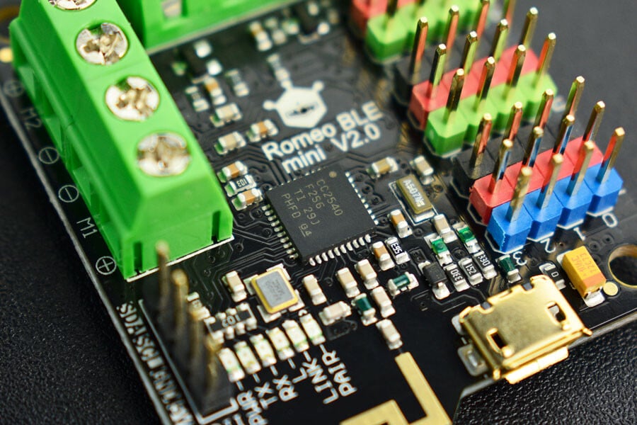 DFRobot Romeo BLE mini Robot Control Board Bluetooth 4.0 Kompatibel med Arduino