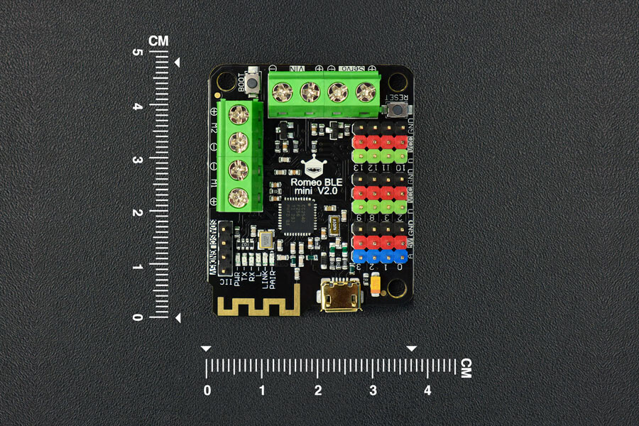 DFRobot Romeo BLE mini Robot Control Board Bluetooth 4.0 Kompatibel med Arduino