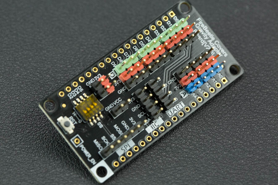 DFRobot Gravity I/O Udvidelsesskærm til FireBeetle-serien