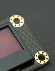 DFRobot Gravity I2C OLED 128x64 Display, 0.96 tommer med blå baggrund