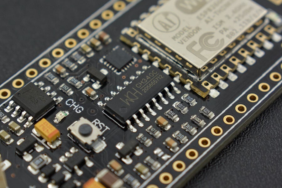 DFRobot FireBeetle ESP8266 IoT Mikrocontroller (Understøtter Wi-Fi)