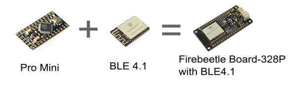 DFRobot FireBeetle Board - 328P med kompatibilitet til BLE 4.1