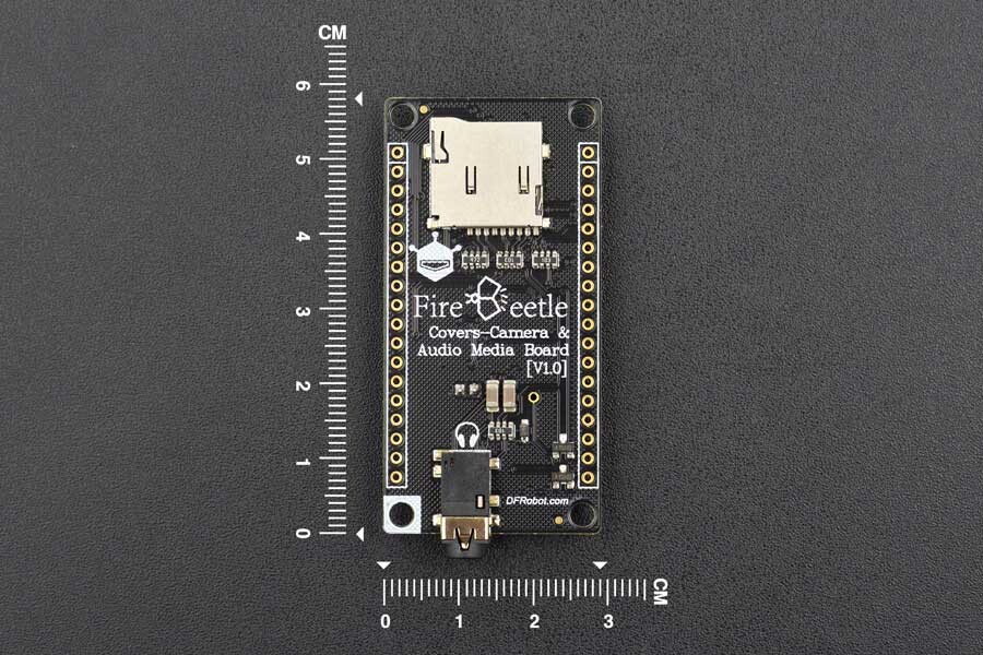 DFRobot Kamera Audio Media Board til FireBeetle ESP32 Serie