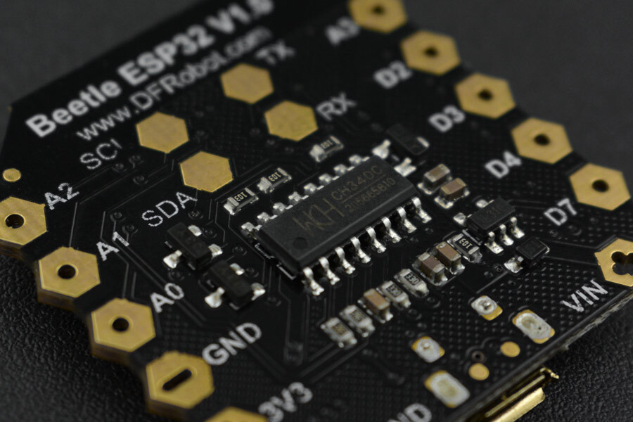 DFRobot Beetle ESP32 Mikrocontroller 3,3 V Micro-USB