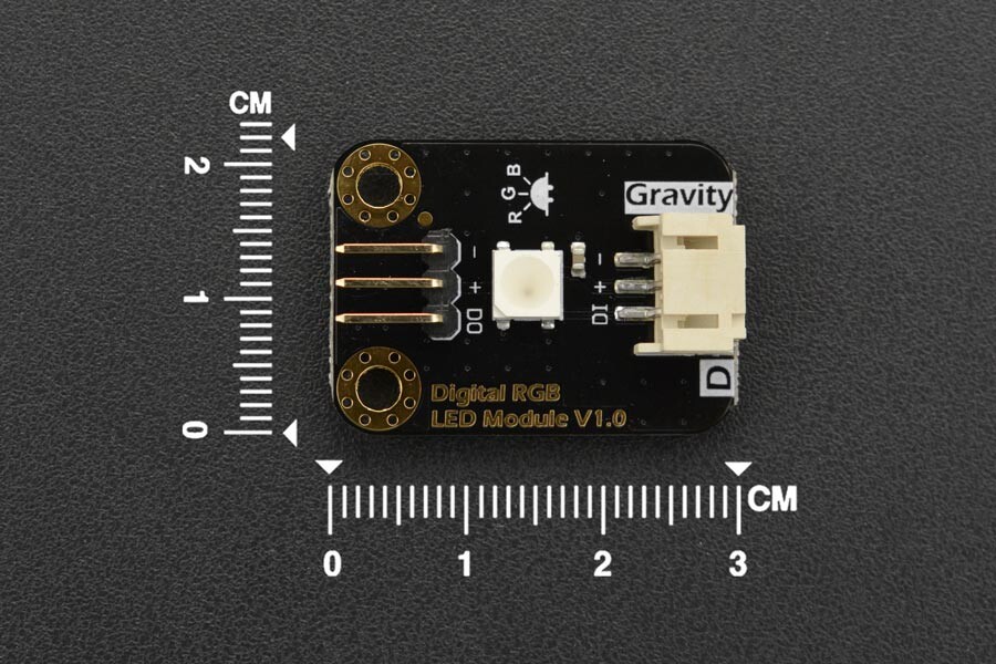 DFRobot Gravity Digital RGB LED-modul til Arduino