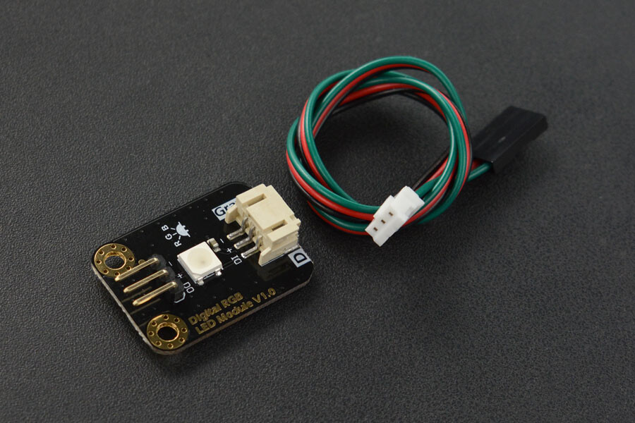 DFRobot Gravity Digital RGB LED-modul til Arduino
