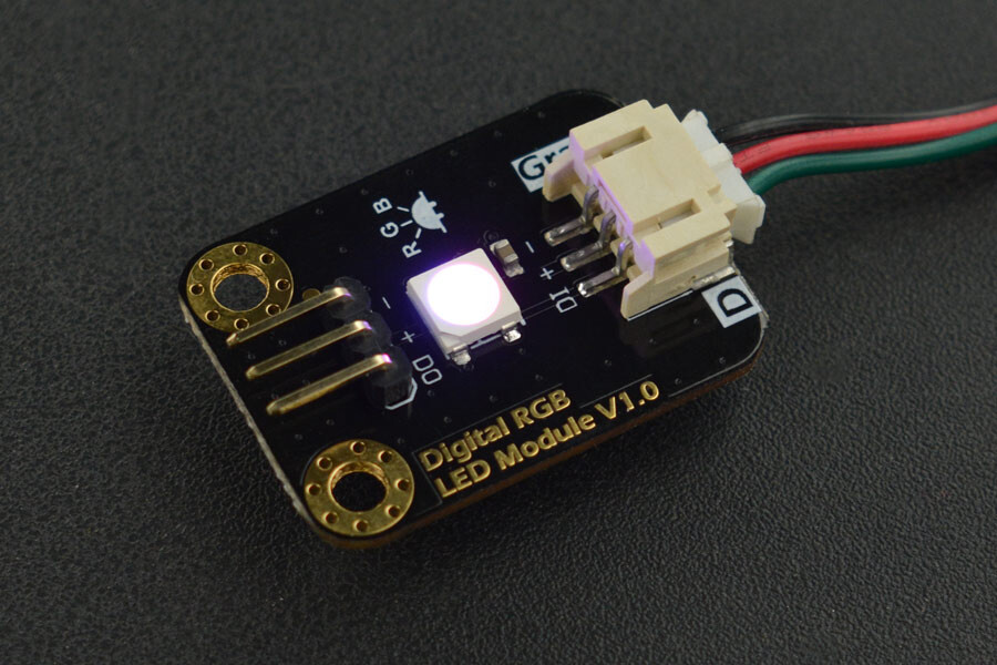 DFRobot Gravity Digital RGB LED-modul til Arduino