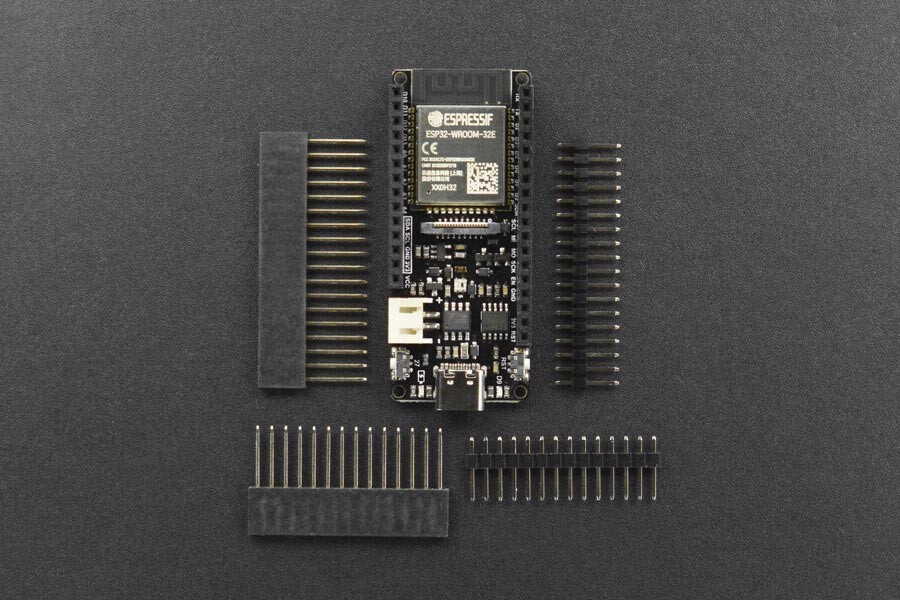 DFRobot FireBeetle 2 ESP32-E IoT Mikrokontroller med header Understøtter Wi-Fi Bluetooth
