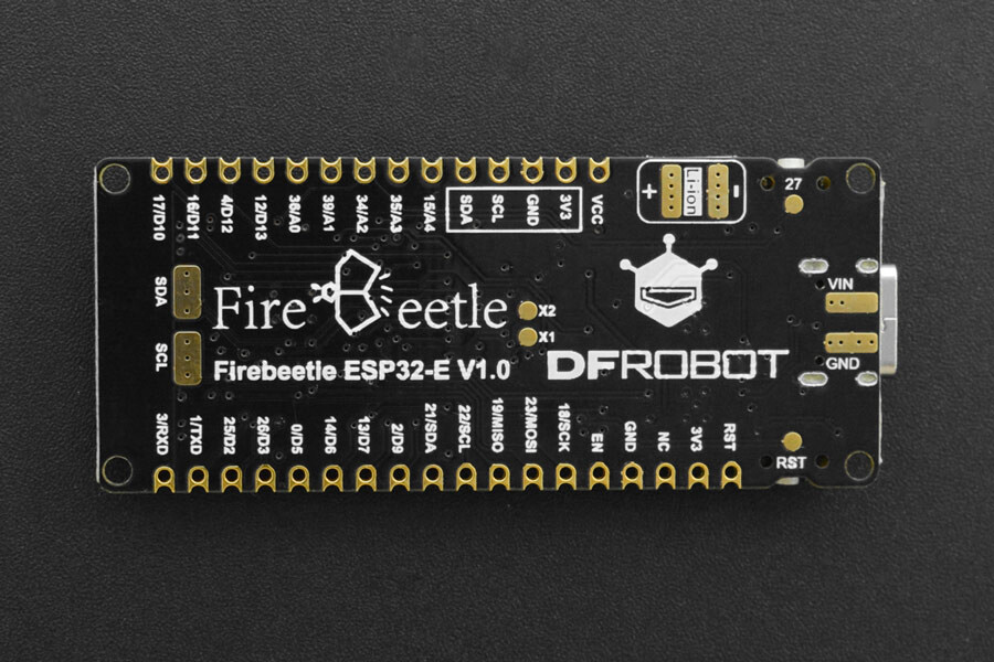 DFRobot FireBeetle 2 ESP32-E IoT Mikrokontroller Understøtter Wi-Fi Bluetooth