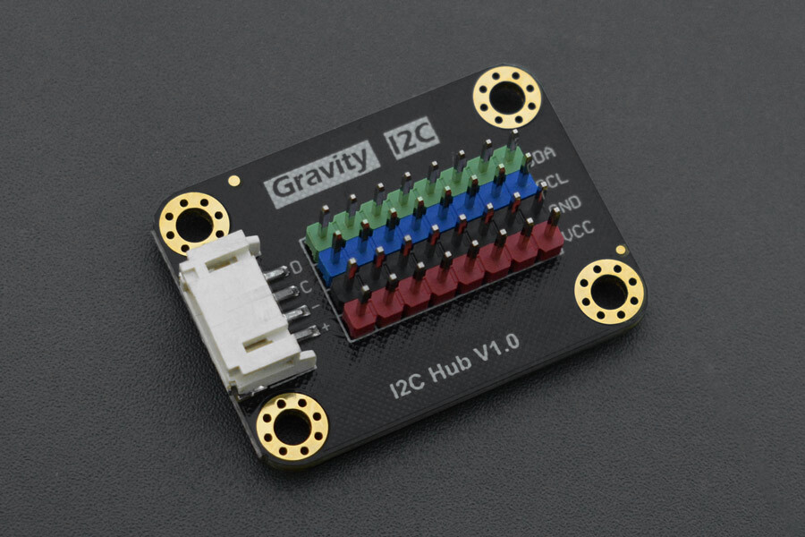 DFRobot Gravity I2C HUB til Arduino eller Raspberry Pi, der understøtter op til 8x I2C-enheder