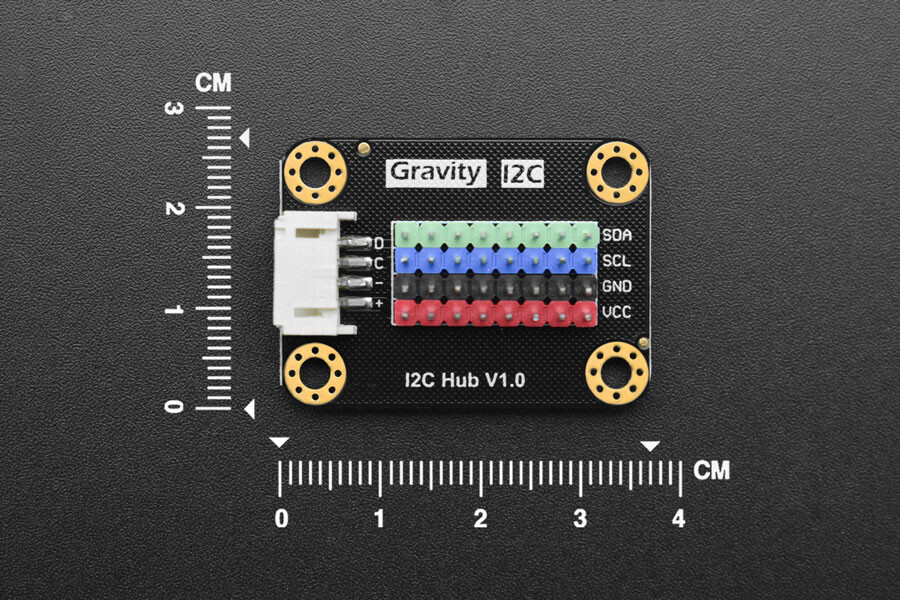 DFRobot Gravity I2C HUB til Arduino eller Raspberry Pi, der understøtter op til 8x I2C-enheder