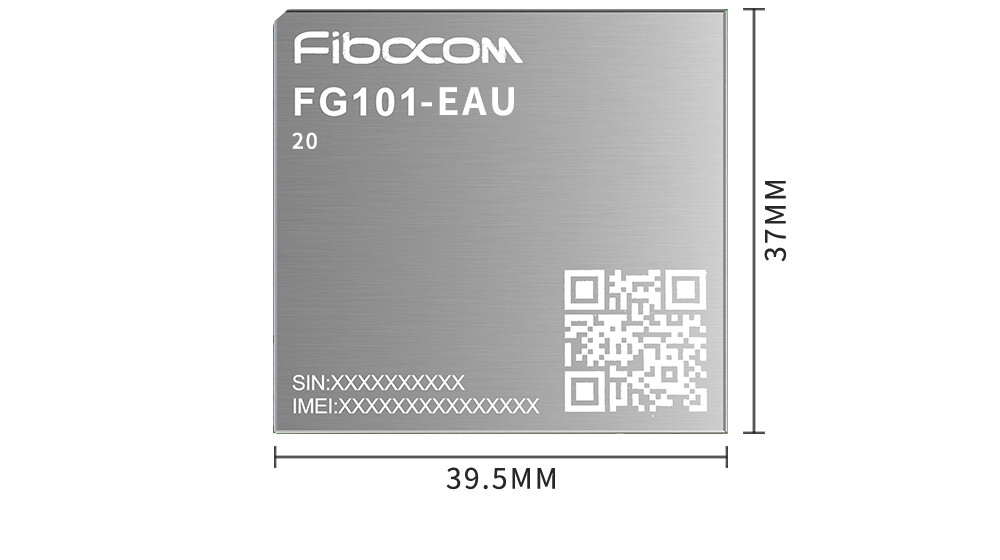 Fibocom LTE Cat 6 Modul FG101-EAU-20 LGA Pakke til Europa Australien Asien