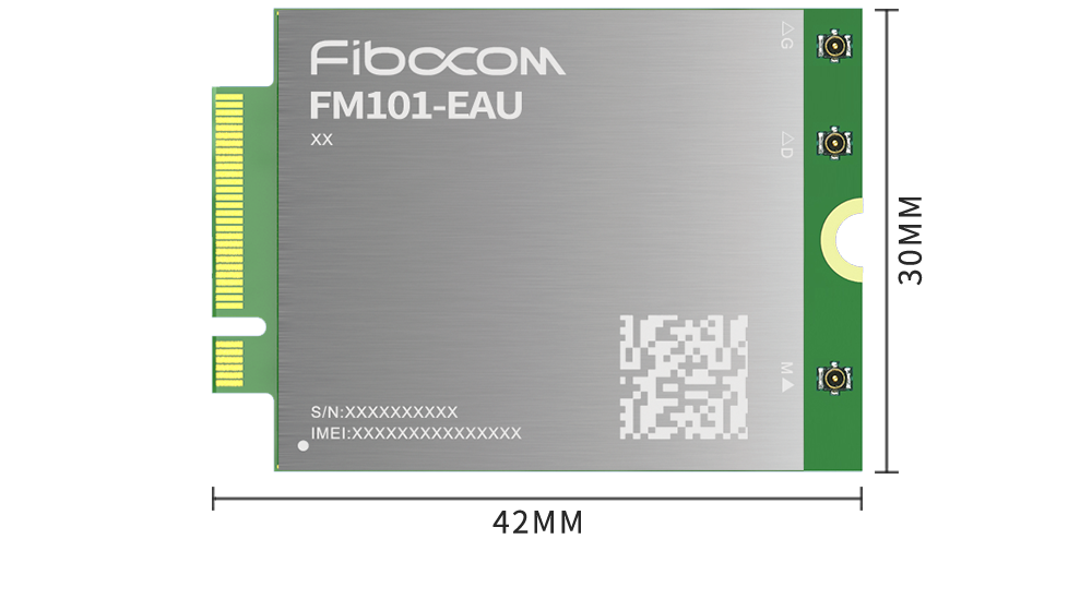 Fibocom LTE Cat 6 Modul FG101-EAU M.2 Interface for Europa Australien Asien