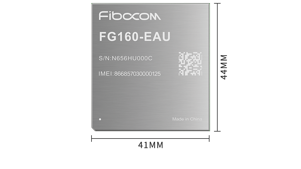 Fibocom 5G Sub-6 Modul FG160-EAU 5G/4G/3G LGA-pakke til Europa Australien Asien