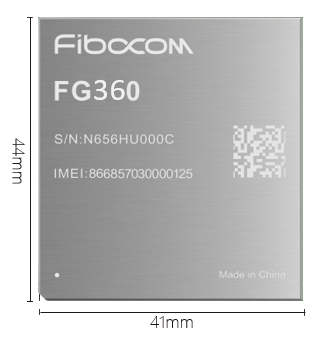 Fibocom 5G Sub-6 Modul FG360-EAU-10 LGA Paket 5G/4G/3G til Europa Australien Asien