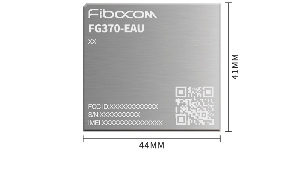 Fibocom 5G Sub-6 Modul FG370-EAU 5G/4G/3G LGA-pakke til Europa Australien Asien