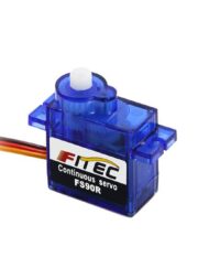 Feetech FS90R 4,8V 1,3 kg.cm analogt 360-grad servo med kontinuerlig rotation