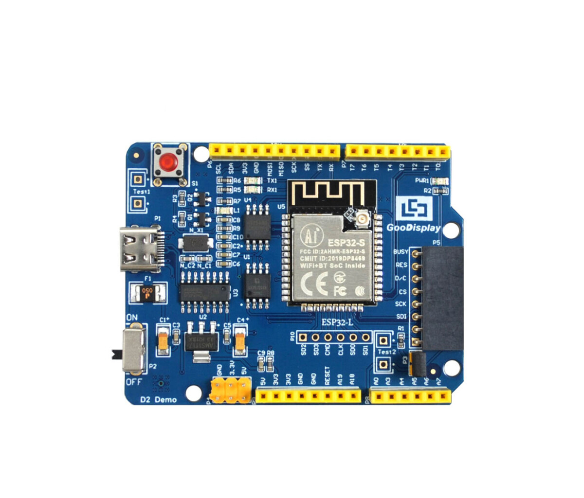 GooDisplay ESP32 Udviklingskort til E-Paper Display