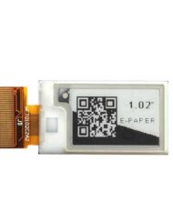 GooDisplay 1.02 Zoll Mini teilweiser Aktualisierungs-E-Ink-Display GDEW0102T4