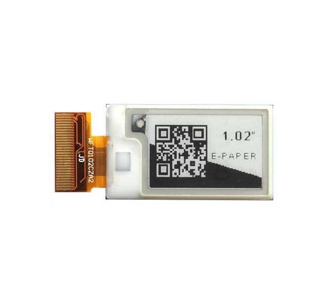GooDisplay 1.02 Zoll Mini teilweiser Aktualisierungs-E-Ink-Display GDEW0102T4