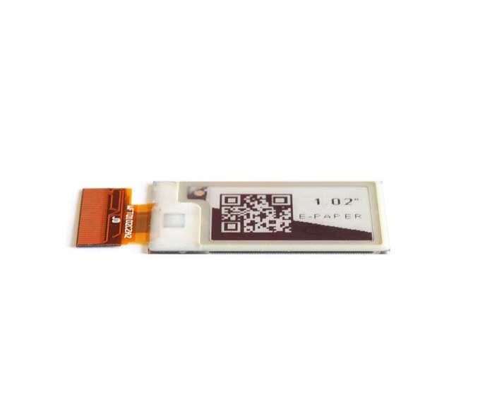 GooDisplay 1.02 Zoll Mini teilweiser Aktualisierungs-E-Ink-Display GDEW0102T4