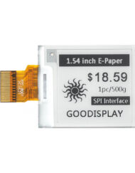 GooDisplay, 1,54 Zoll, 200x200 Punktmatrix E-Ink Display, Hochrate-Aktualisierungsrate, GDEY0154D67
