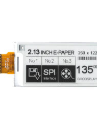 GooDisplay, 2,13 Zoll, 250x122 E-Paper Display, GDEY0213B74